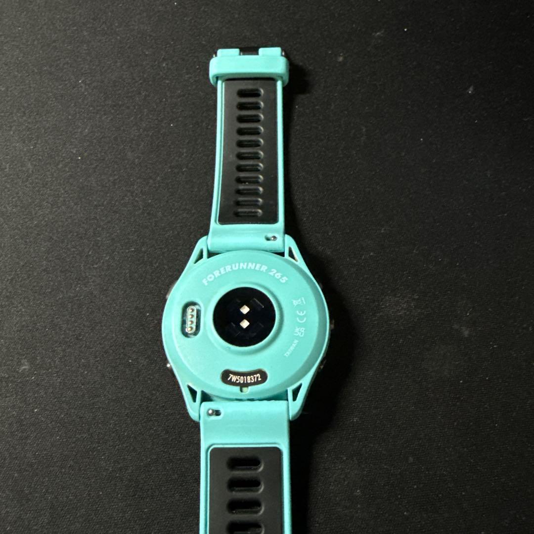 Garmin Forerunner 265 アクア 充電器付き