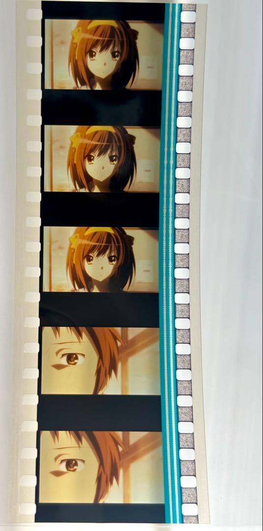 劇場版　涼宮ハルヒの消失　入場特典　フィルム ハルヒとキョンのアップ 希少シーン