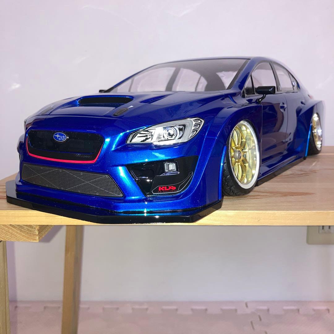 タミヤ　SUBARU WRX STI ボディ