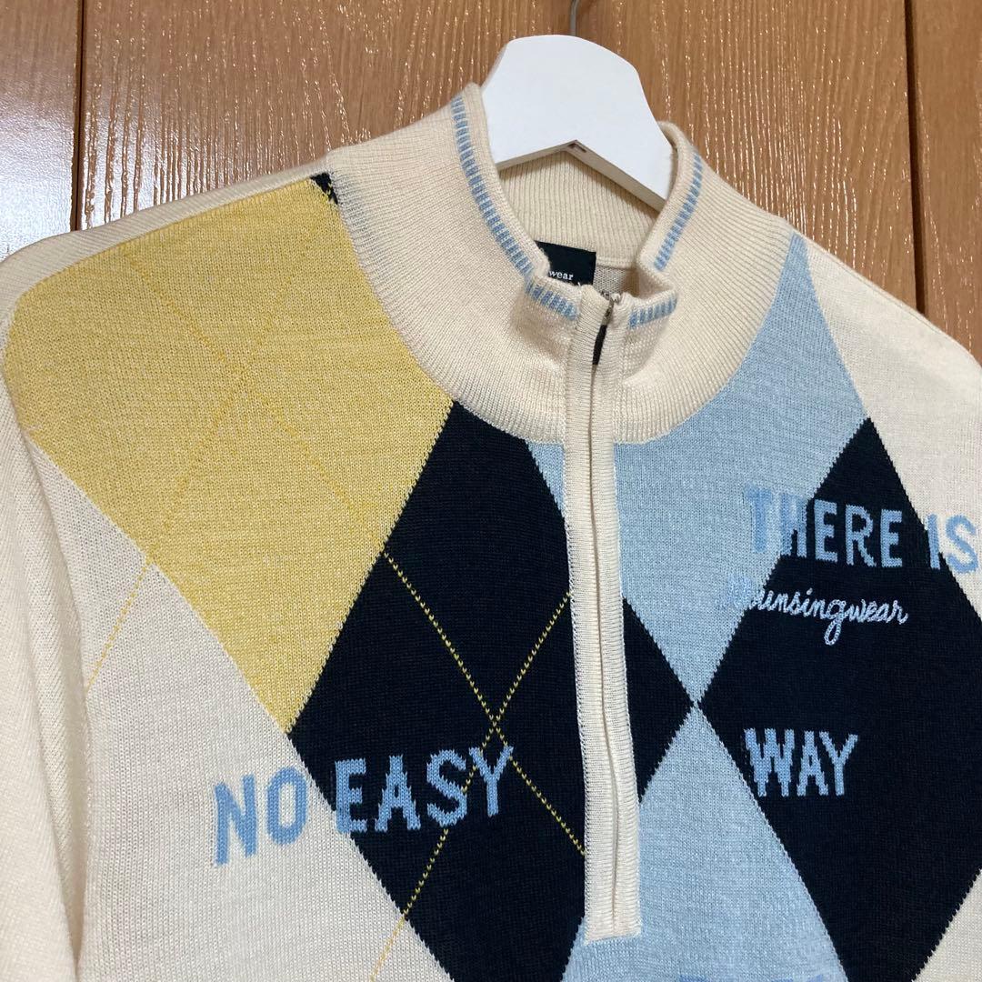 ✨未使用❗️✨Munsingwearハーフジップ メンズニットセーター【L】