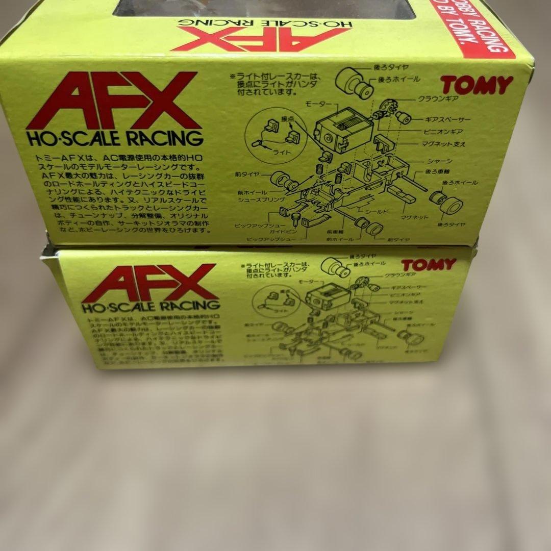 ★未走行 稀少 2台 HOスロットカー AFX TOMY