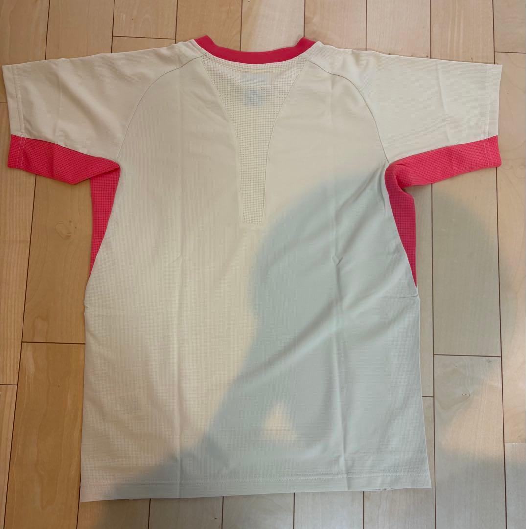 YONEX メッシュ Tシャツ Mサイズ アイスベージュ