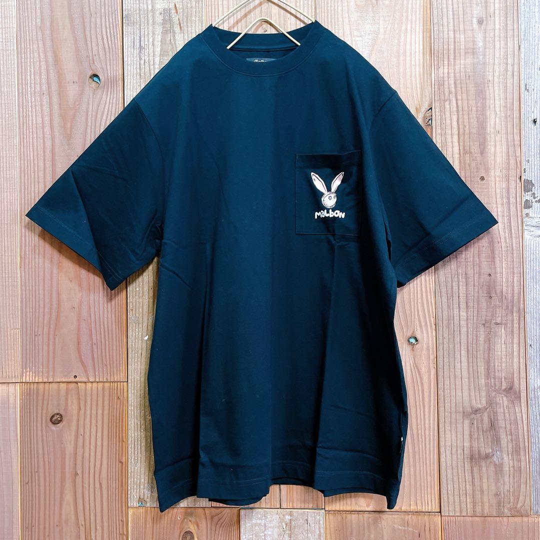 Malbon Golf マルボンゴルフ バニーグラフィック 半袖Tシャツ M