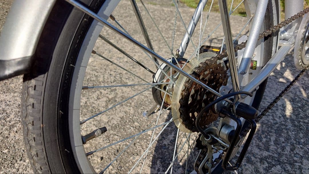 折りたたみ自転車 20インチ 5段変速