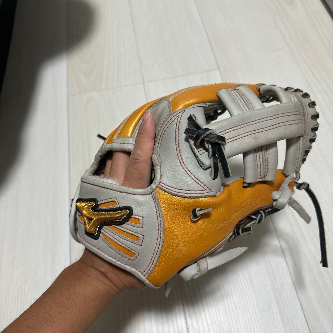 平*哉様 ミズノプロ 軟式グローブ オーダーグラブ 内野TM型