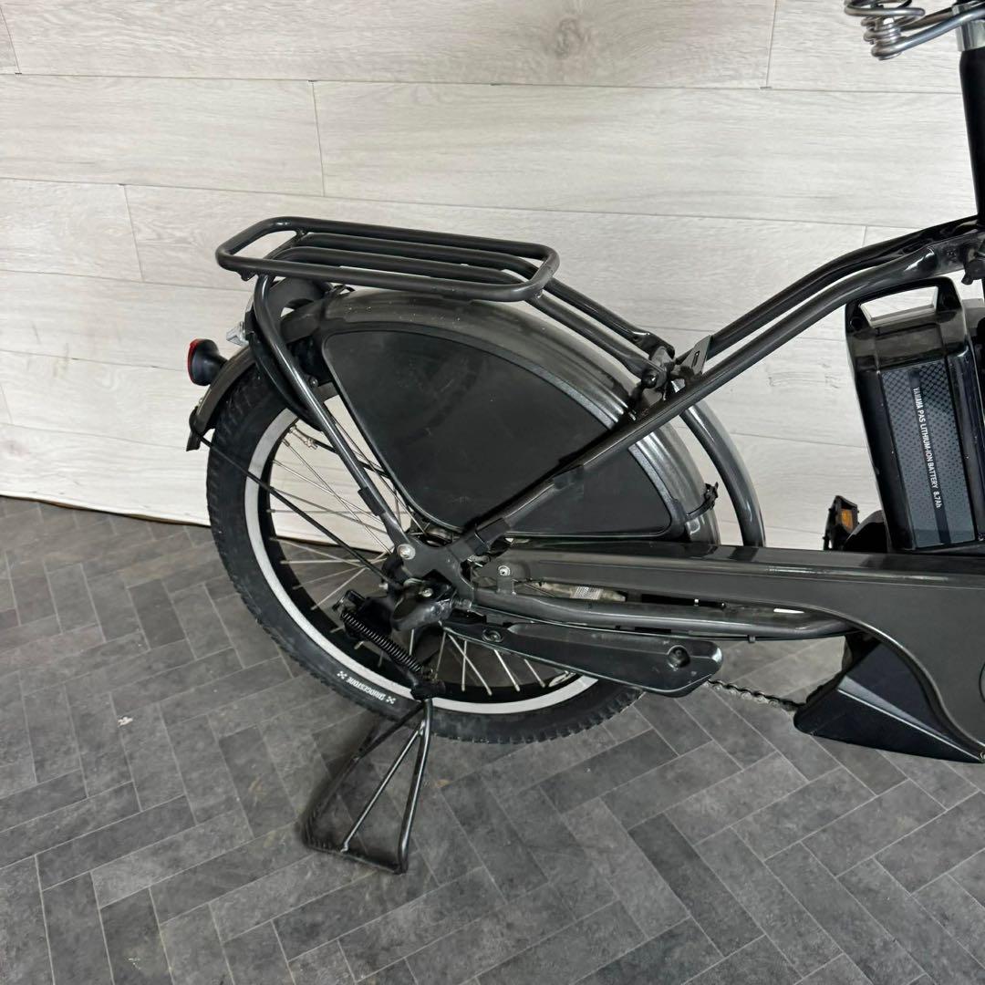 電動アシスト自転車 ブラック 前バスケット付き