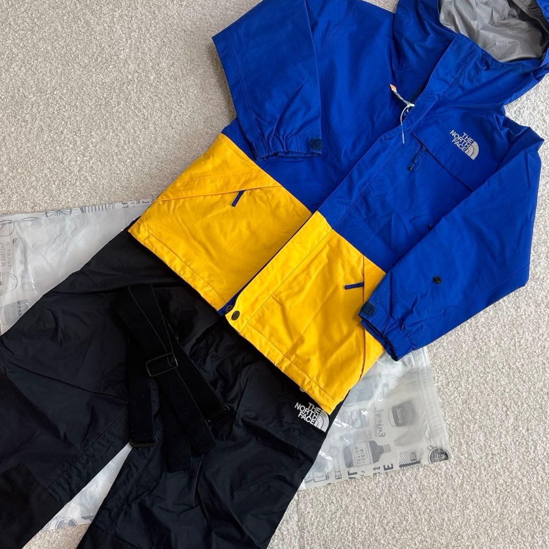 美品　THE NORTH FACE キッズ　スキーウェア　上下　120 130