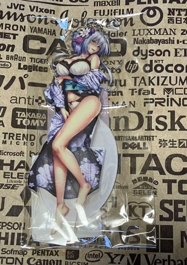 【ピロ水】アマカノ　アクリルフィギュア・涙香浴衣