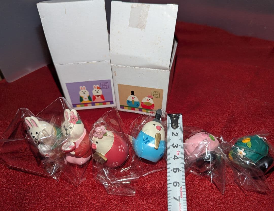 ジャンク コンコンブル 甘酒うさぎ おひなさま 文鳥 桜 橘 まとめ売り