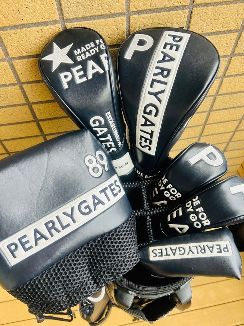 PEARLY GATES キャディバッグ ヘッドカバー セット