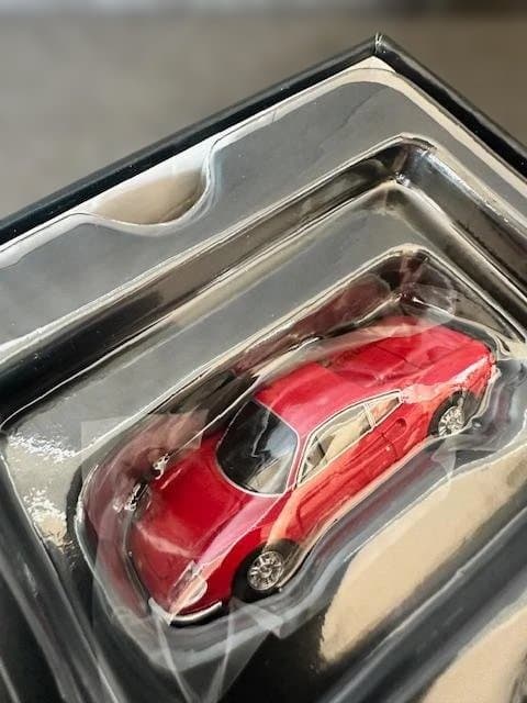 【未使用・TOMYTEC】フェラーリ ディーノ 246 GT Type M（赤）