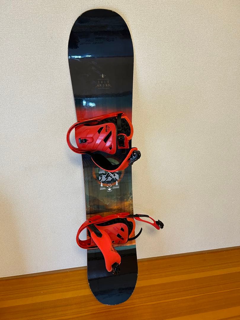 サロモン 149cm 　ブーツ　ケース　バインM　　スノーボード４点セット