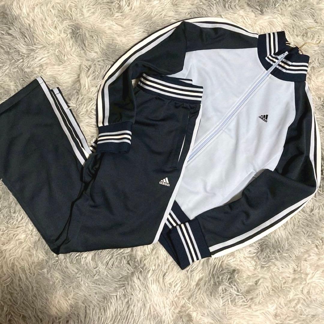 ★adidas★トラックジャケット セットアップ ジャージ フレアパンツ S