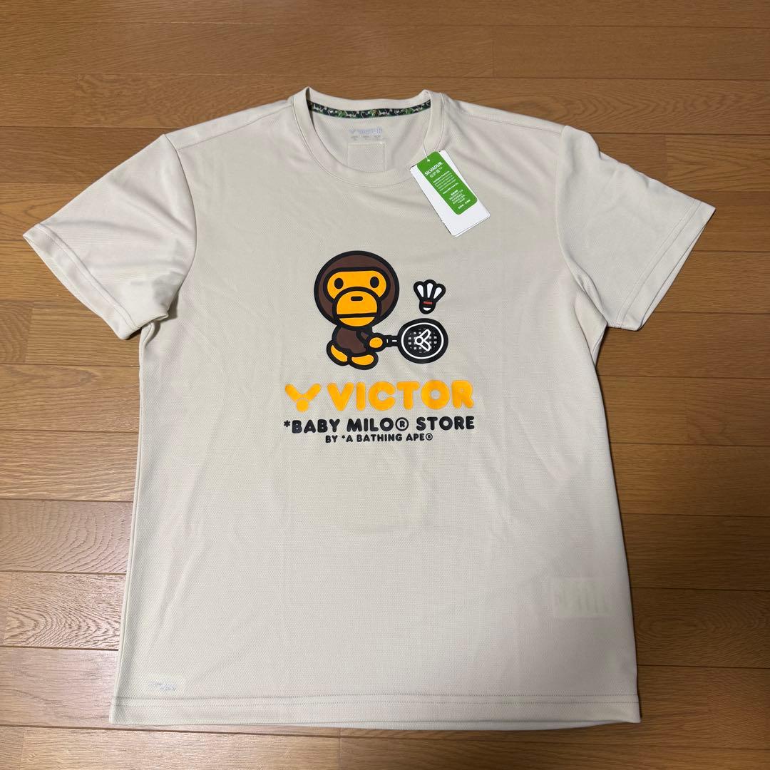 VICTOR BABY MILO STORE バドミントンシャツ　XL