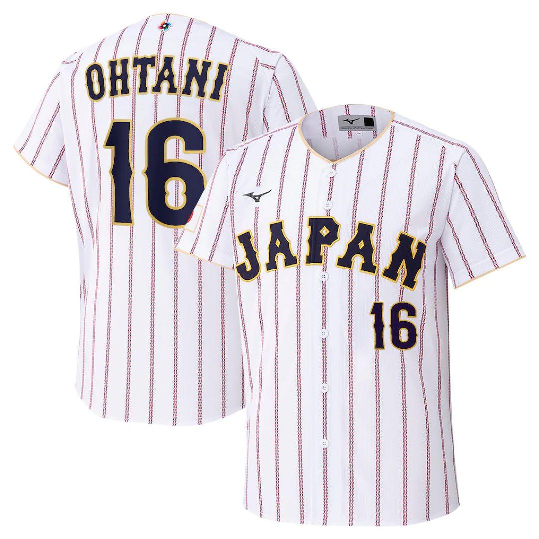 美品未着用 大谷翔平　日本代表WBC刺繍ユニフォームO