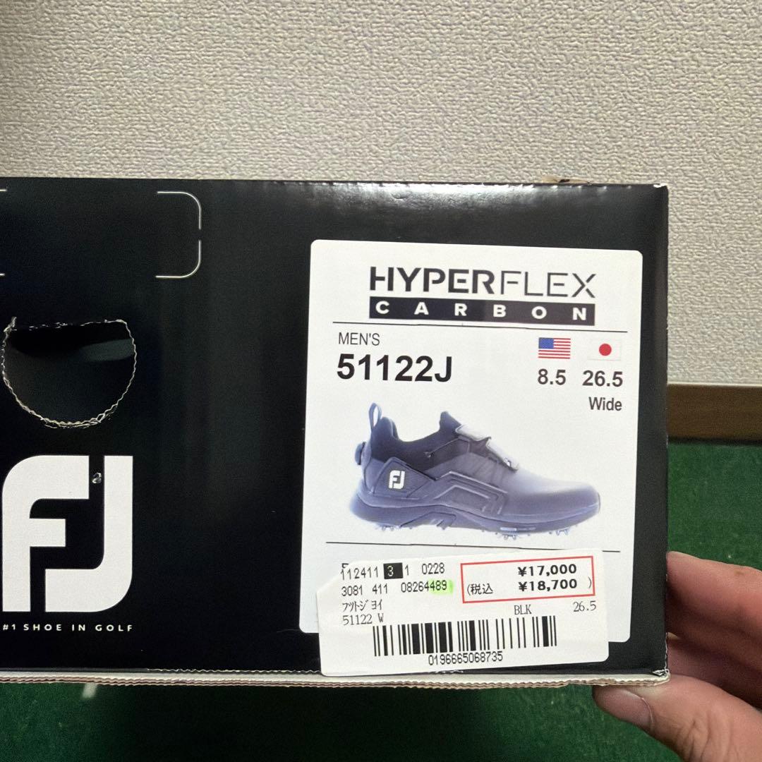 FOOTJOY HYPER FLEX CARBON ブラック