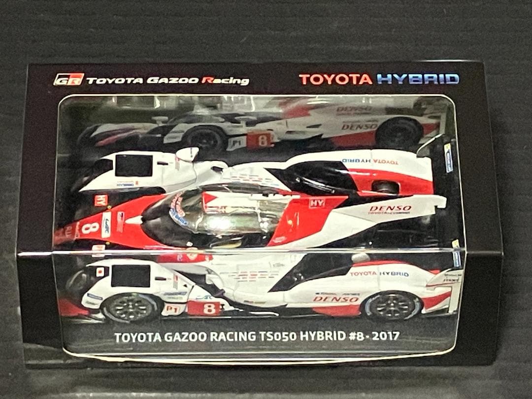 トヨタ TS050 ハイブリッド モデルカー3台セット 2017 2018