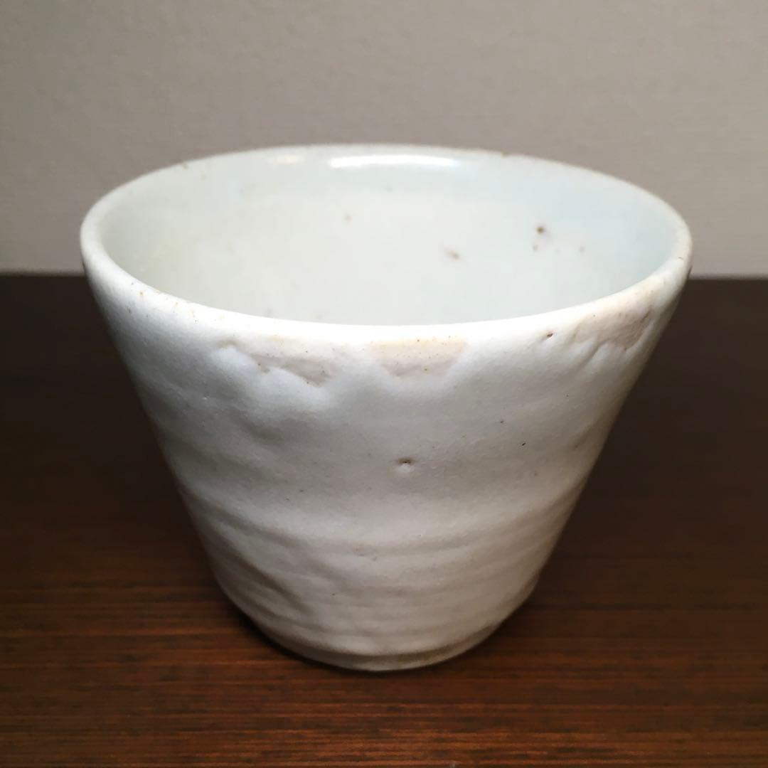 古伊万里　白磁　蕎麦猪口　初期　無傷　そば猪口