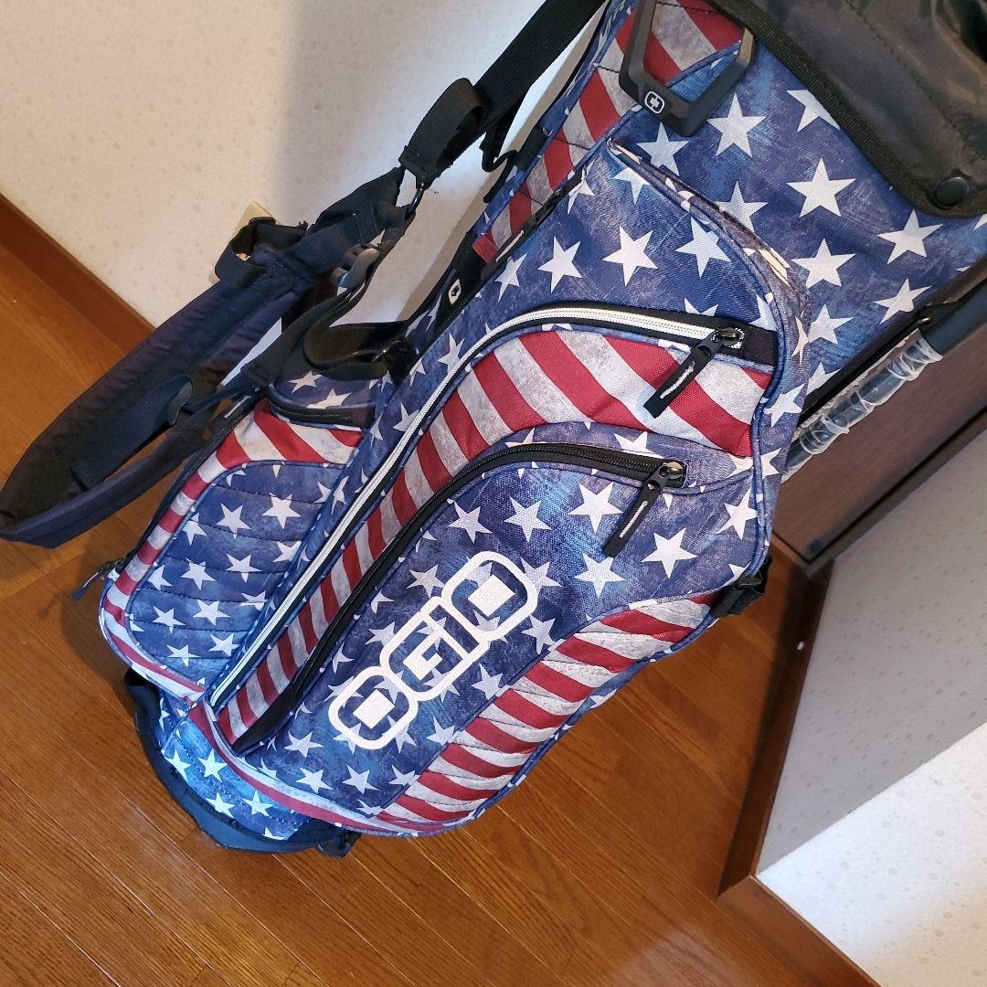 OGIO キャディバッグ 星条旗柄