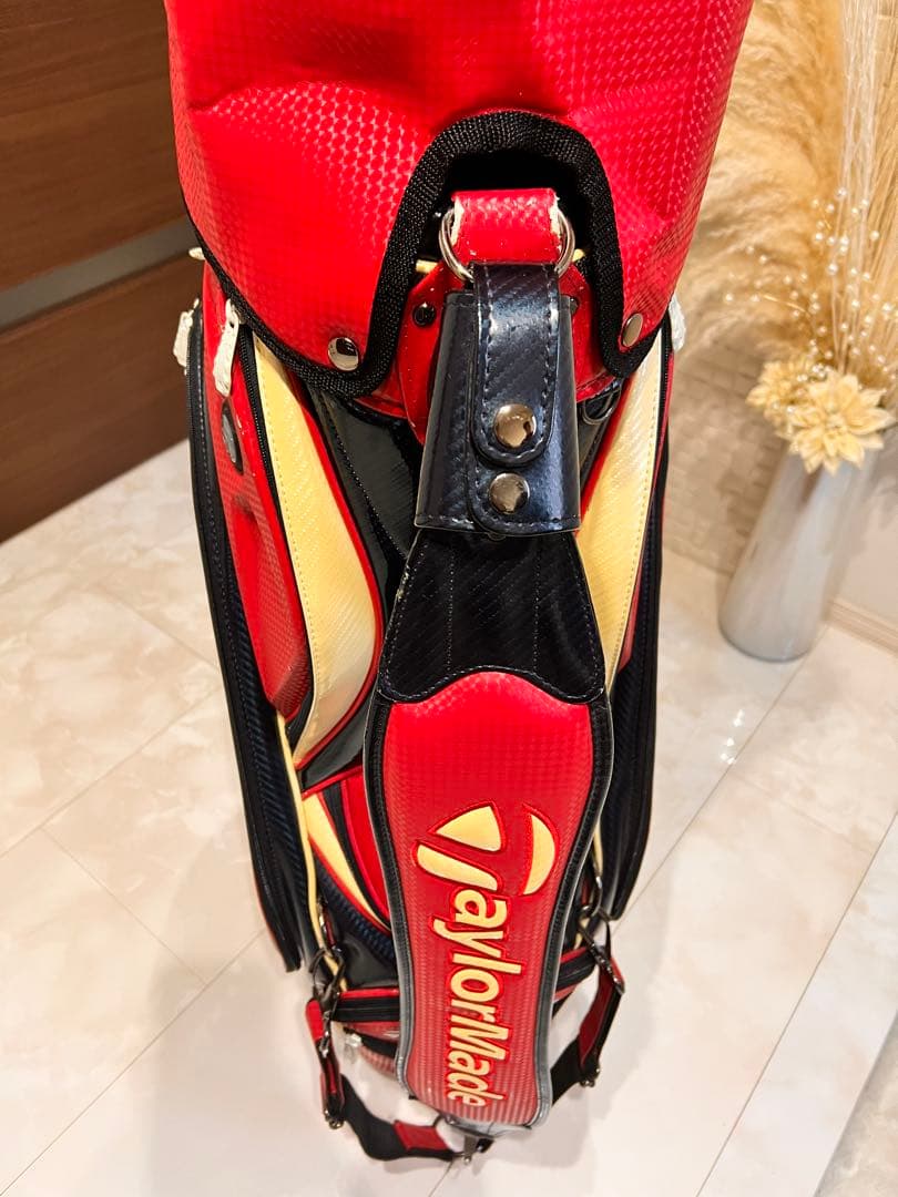 TaylorMade キャディバッグ レッド　おまけ付★