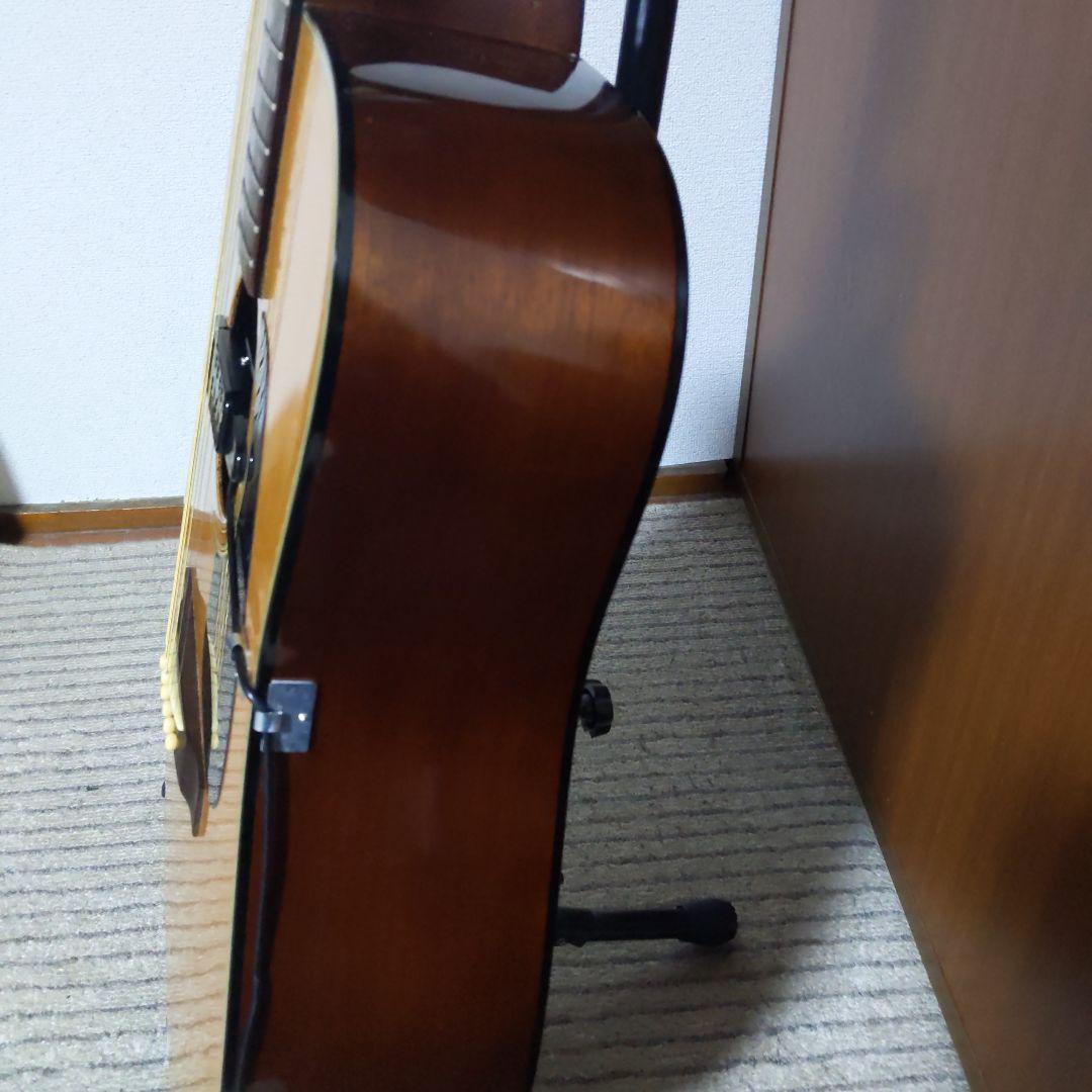 Morris アコースティックギターMD502ピックアップ付