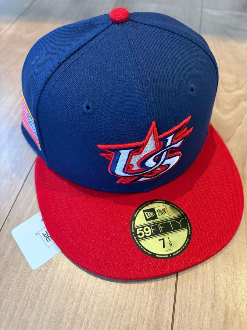 59FIFTY 2026 WBC アメリカネイビーレッドバイザー
