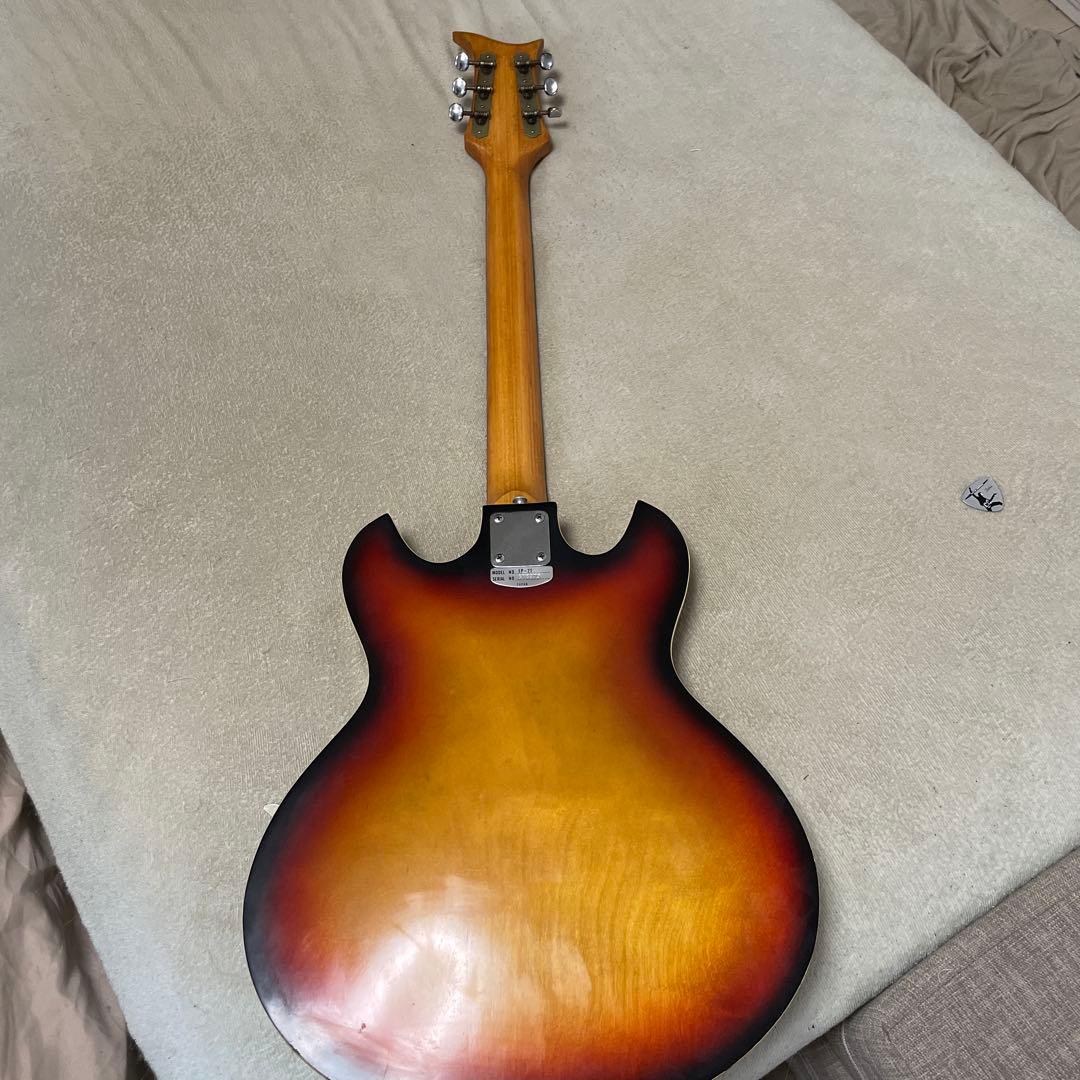 1960年代 テスコEP-2T セミアコースティックギター サンバースト