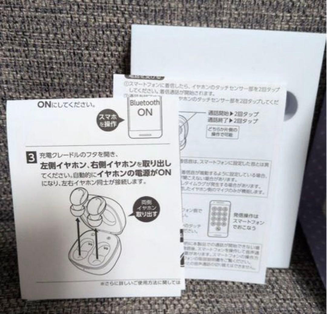 モモンガ完全ワイヤレスイヤホン パープル