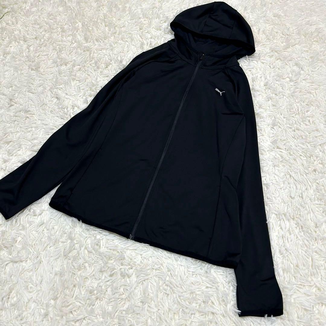 【美品】PUMA ブラックDRYCELL機能の ジャージセット サイズL