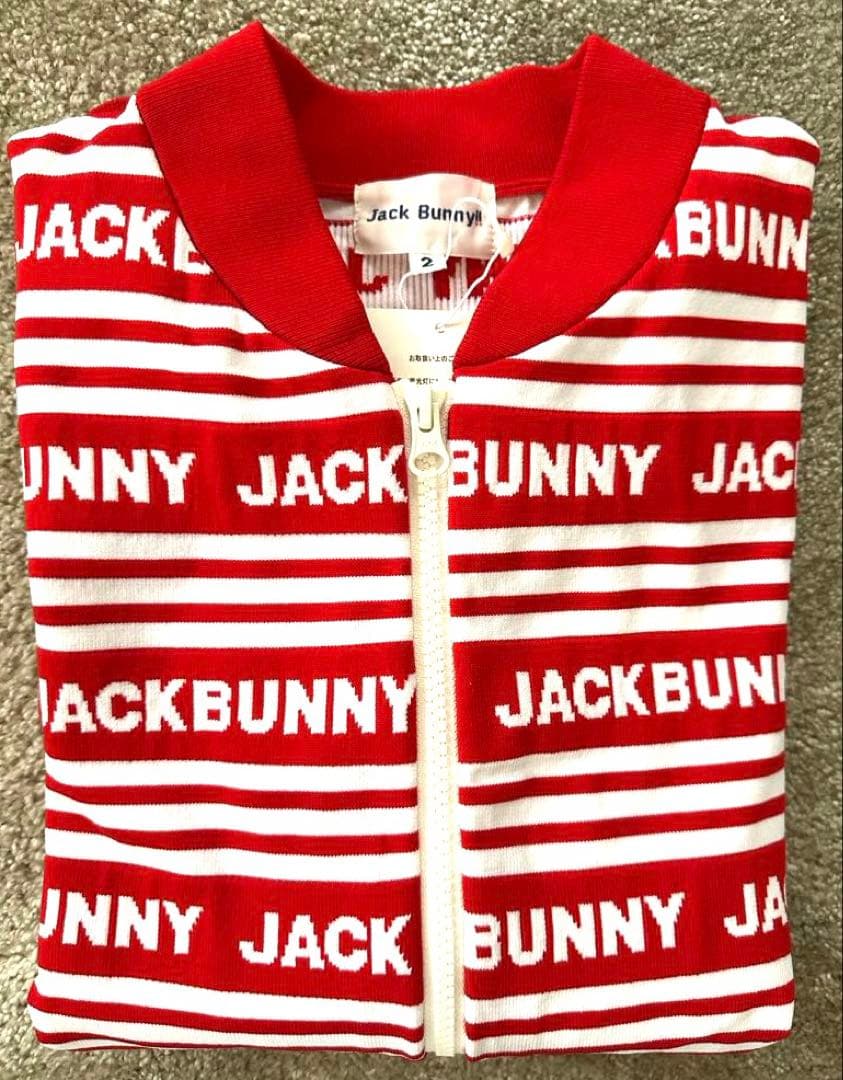 新品未使用★JACKBUNNY ストライプ カーディガン　サイズ2
