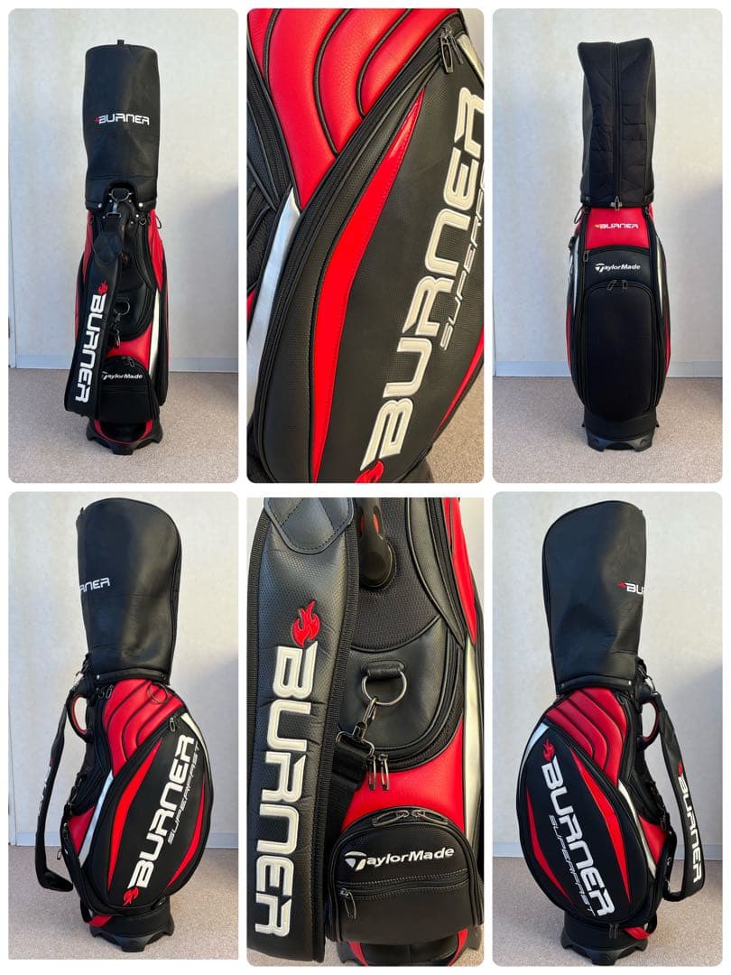 TaylorMade統一メンズゴルフクラブ12本セットキャディバッグ付