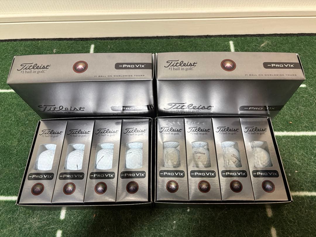 2026モデルTitleist ProV1x レフトダッシュ 白 3ダース