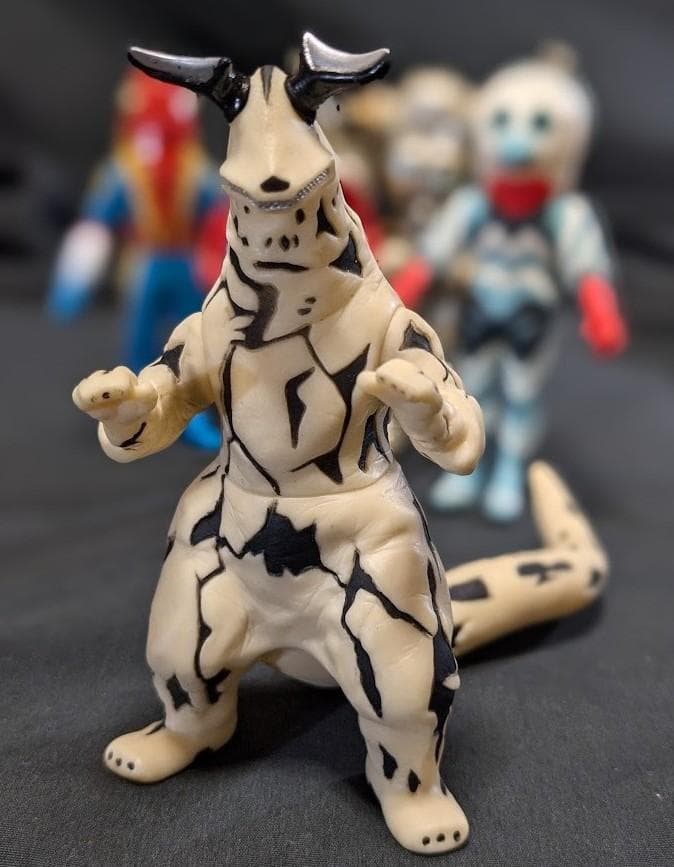 ウルトラセブン＆登場怪獣・宇宙人（ソフビ道）他ミニソフビ５体セット