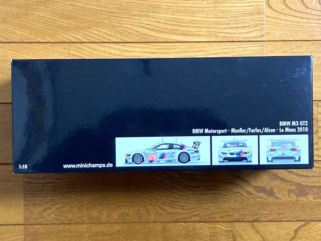  M3 GT2 Le Mans 2010ミニカー 1/18
