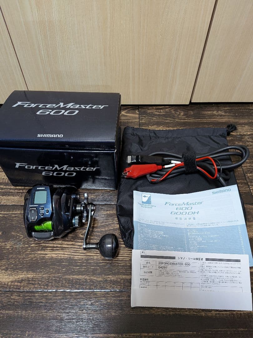シマノ　フォースマスター600 電動リール
