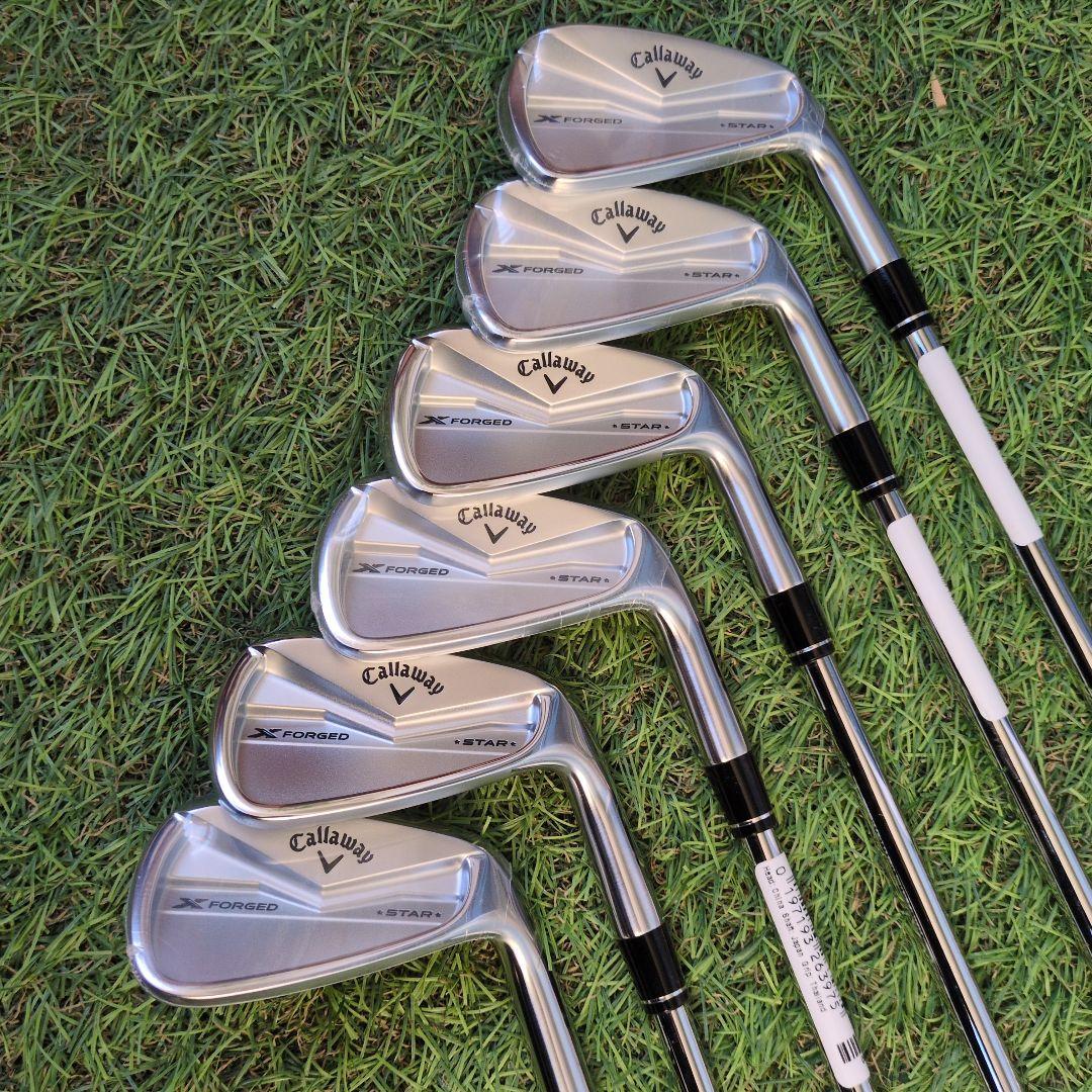 Callaway X Forged star アイアン 2024 6本セット