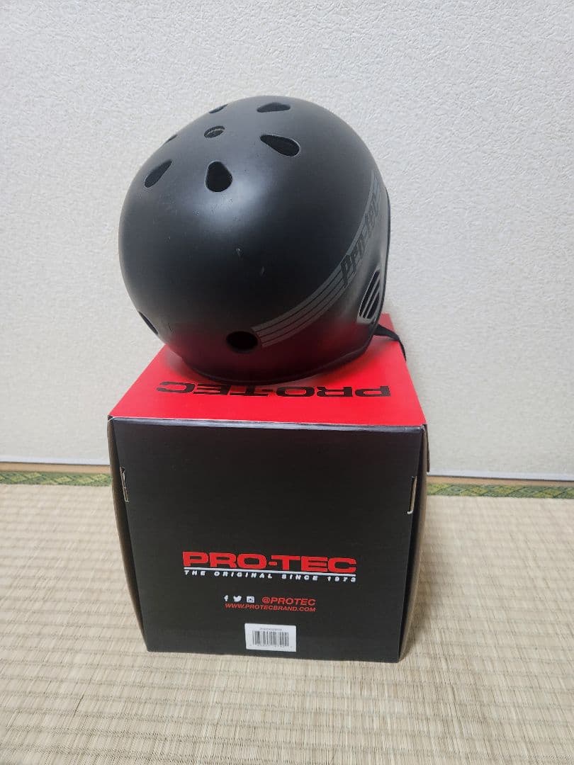 PRO-TEC FULL CUT SKATE HELMET Sサイズ ブラック