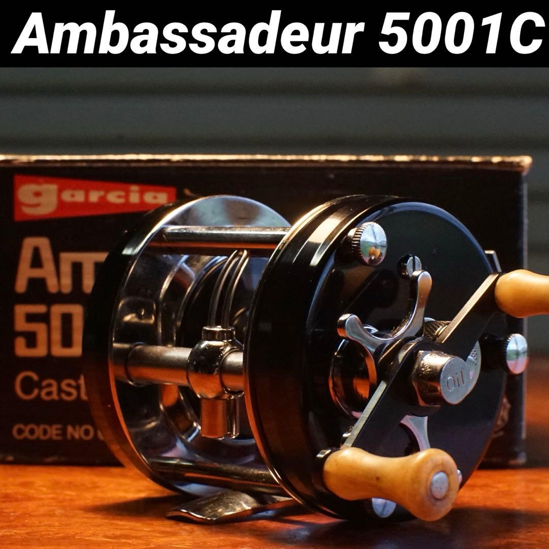 元箱付 ABU アンバサダー 5001 C ビッグA メンテ済 フレーム修正済