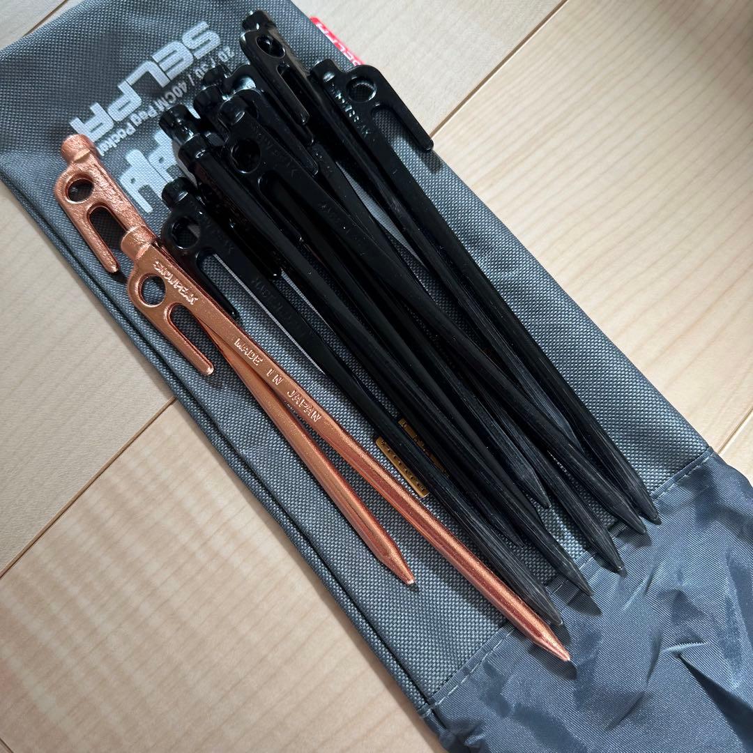 スノーピーク　マルチコンテナS ペグ　キャンプ　アウトドア　テント　タープ
