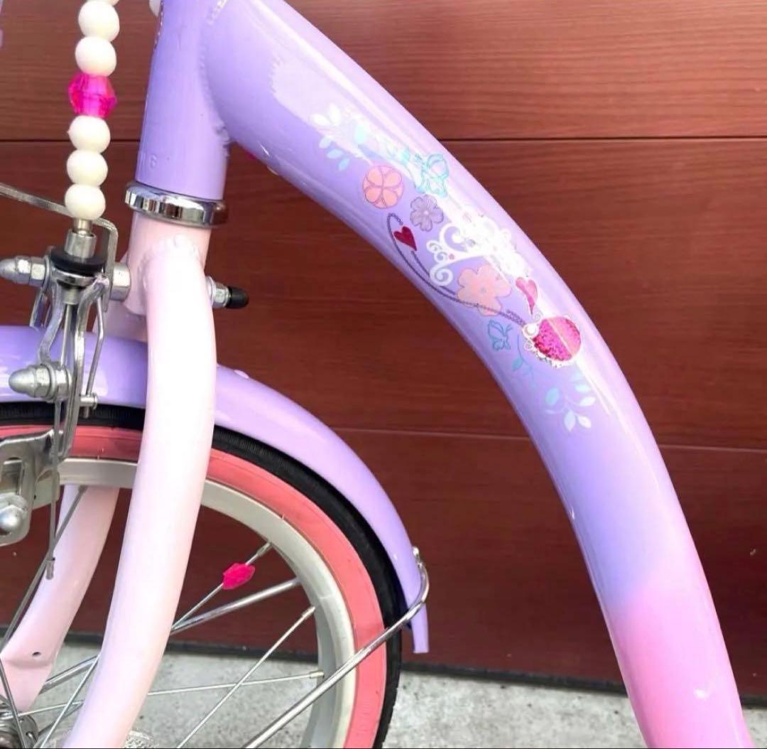 値下げ　ディズニー　ちいさなプリンセス ソフィア 18インチ　自転車　Sofia