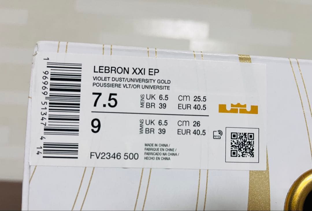 Nike Lebron21 レブロン21 即完カラー バッシュ 新品未使用
