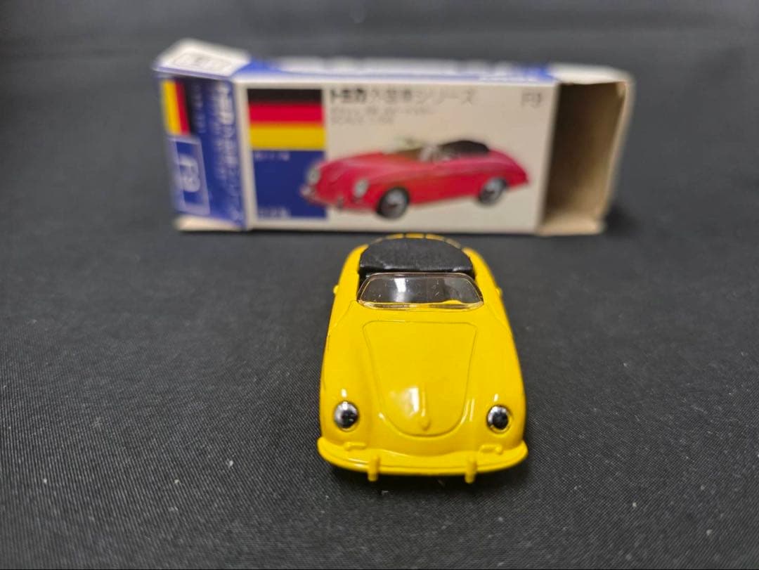 トミカ青箱F9ポルシェ356スピードスター(日本製)小田急レア希少