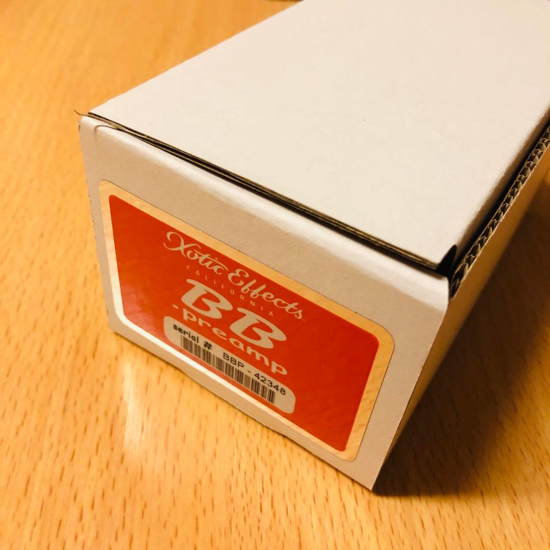 Xotic BB Preamp V1.5 オーバードライブ ブースター