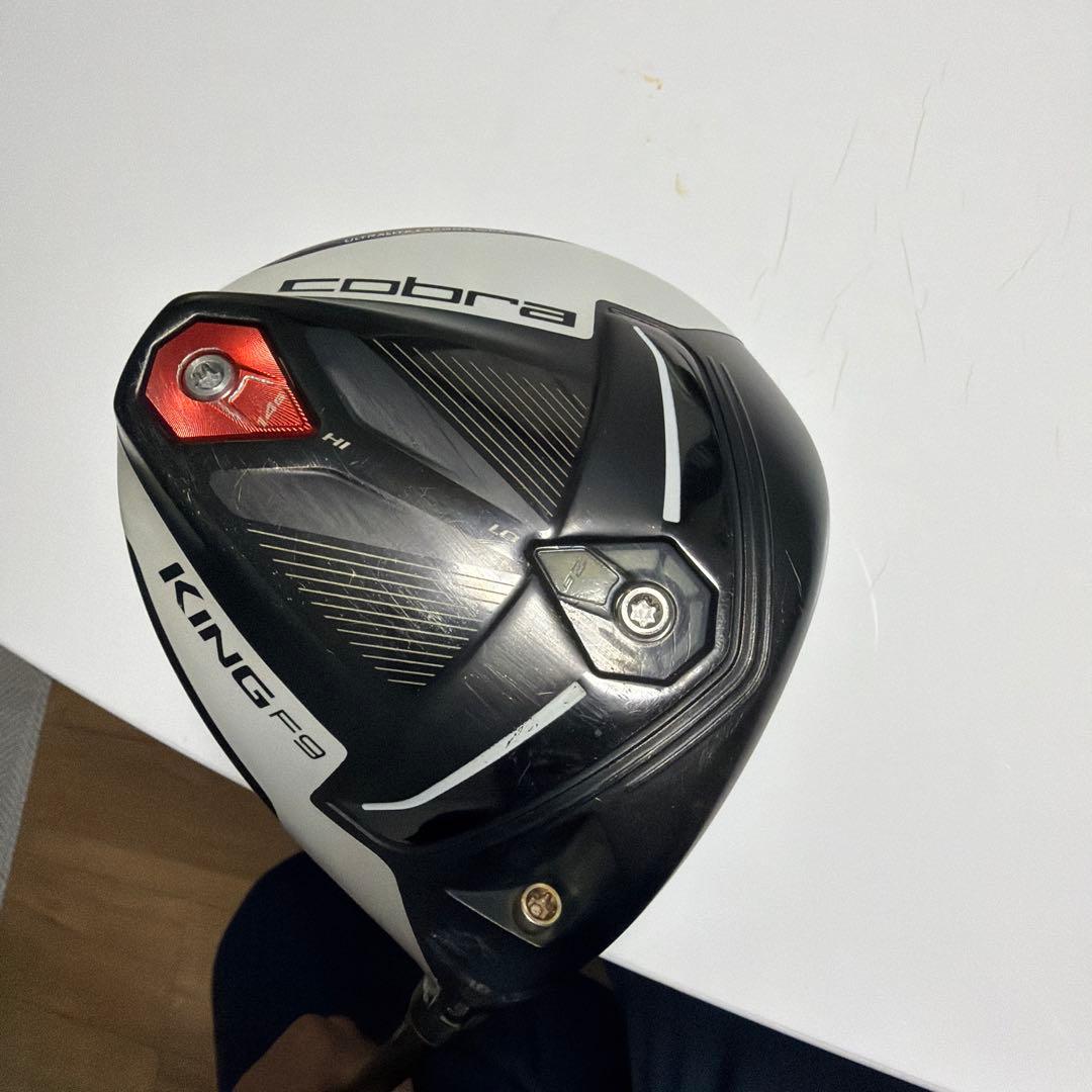 Cobra KING F9 ドライバー　ヘッドカバー付き