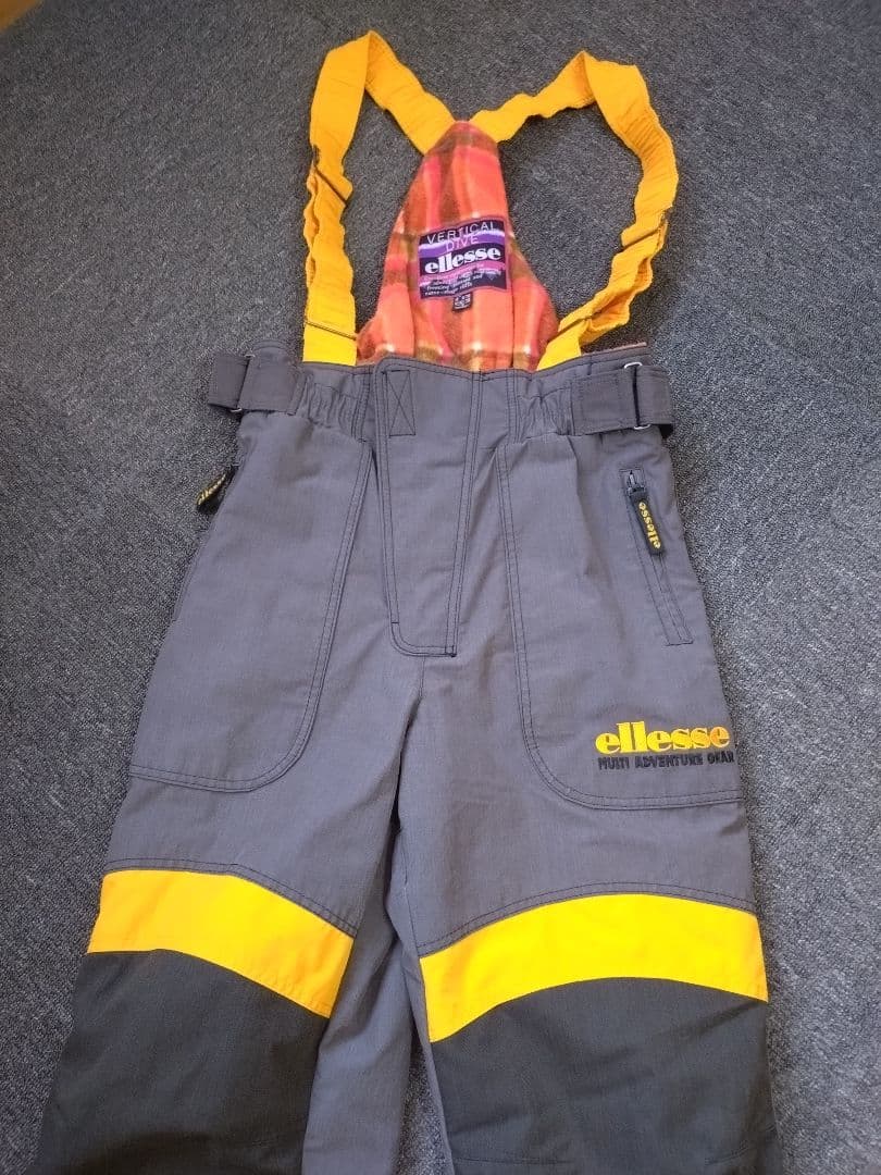 ellesse ヴィンテージ　スキーウェア上下セット　サイズM