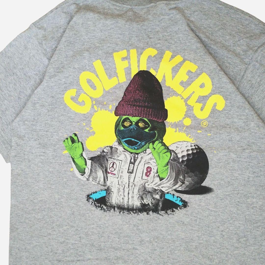 GOLFICKERS ゴルフィッカーズ ゾンビ バックプリント Tシャツ M