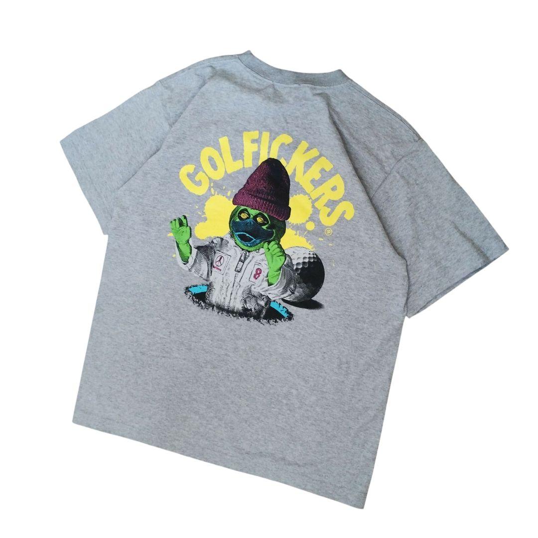 GOLFICKERS ゴルフィッカーズ ゾンビ バックプリント Tシャツ M