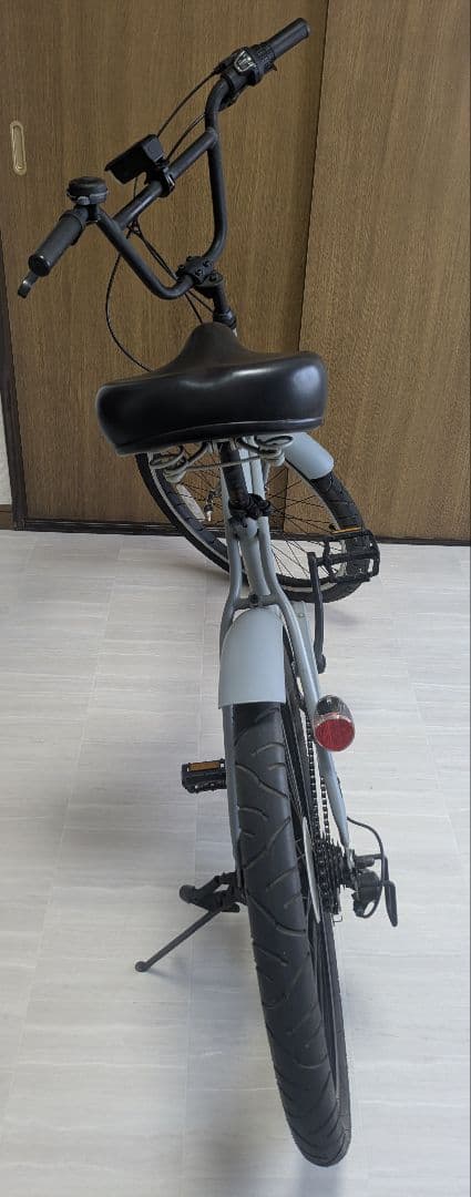 KBビーチクルーザー　グレー　24インチ