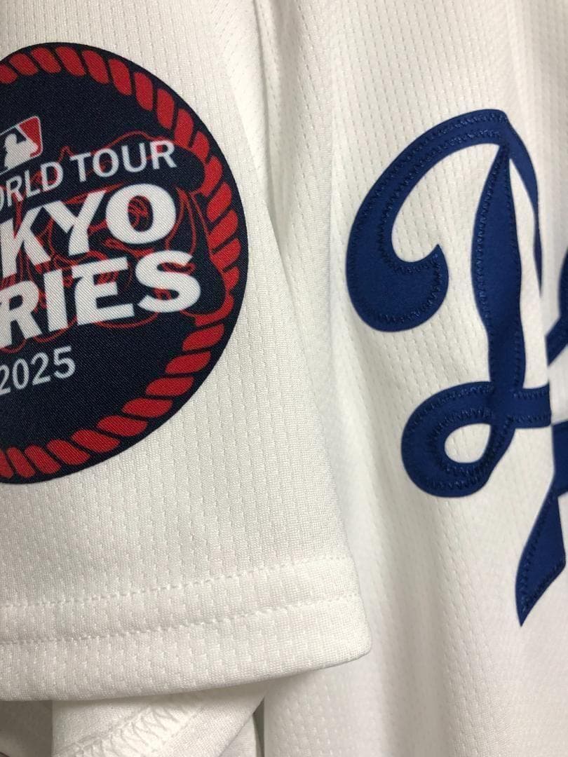 未使用 東京シリーズユニフォーム M L タグ付 2025 ドジャース 山本由伸