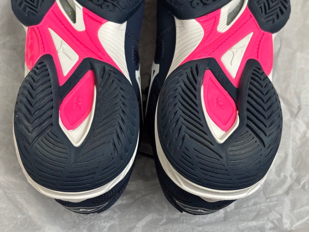 Mizuno バドミントンシューズ ネイビー 24.0